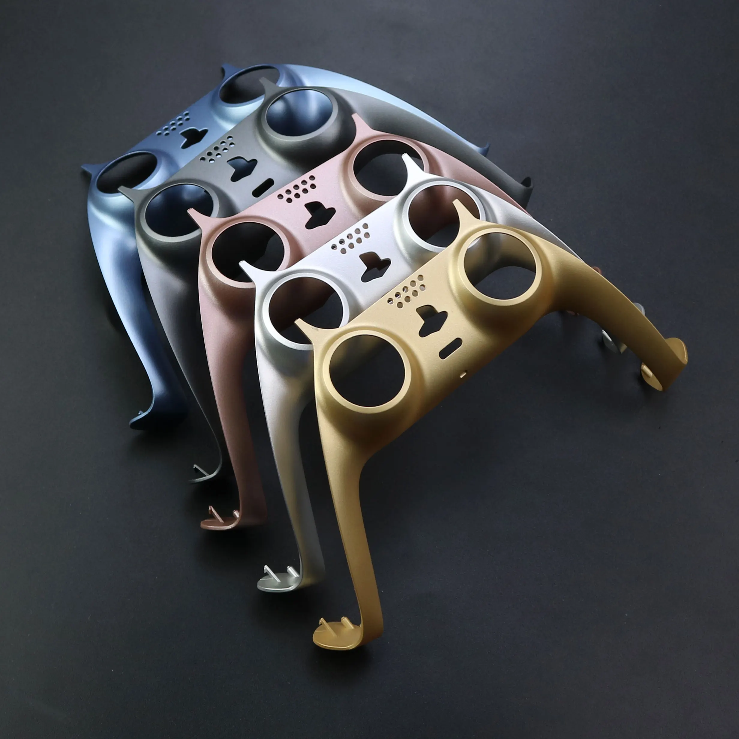 JCD Controller colorato Joystick Maniglia Striscia decorativa Accessori per PS5 Gamepad Maniglia Decorazione Striscia Gamepad Shell Cover