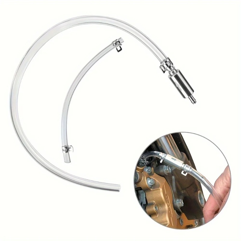 Pompe de vidange d'huile de purge de frein de moto de voiture, outil de purge, tuyau de liquide, Valve d'embrayage hydraulique, ensemble de tubes, accessoires de vélo hors route