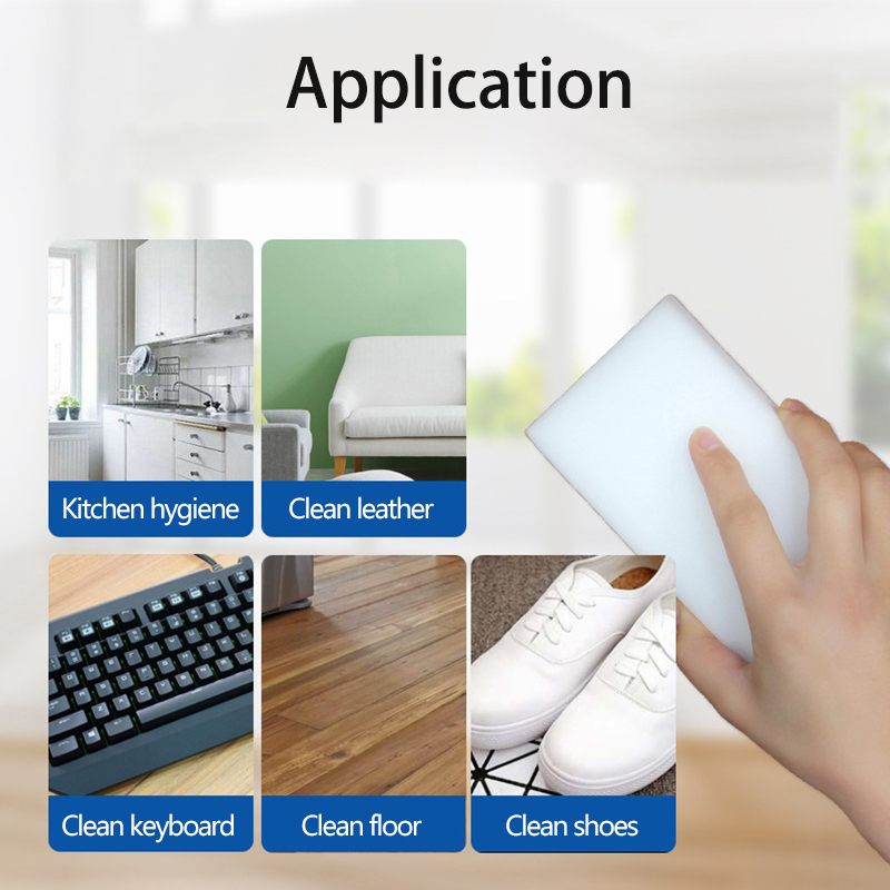 100*60*20Mm Melamine Bọt Biển Magic Bọt Biển Tẩy Melamine Làm Sạch Bọt Biển Cho Nhà Bếp Phòng Tắm Dụng Cụ Vệ Sinh Làm Sạch