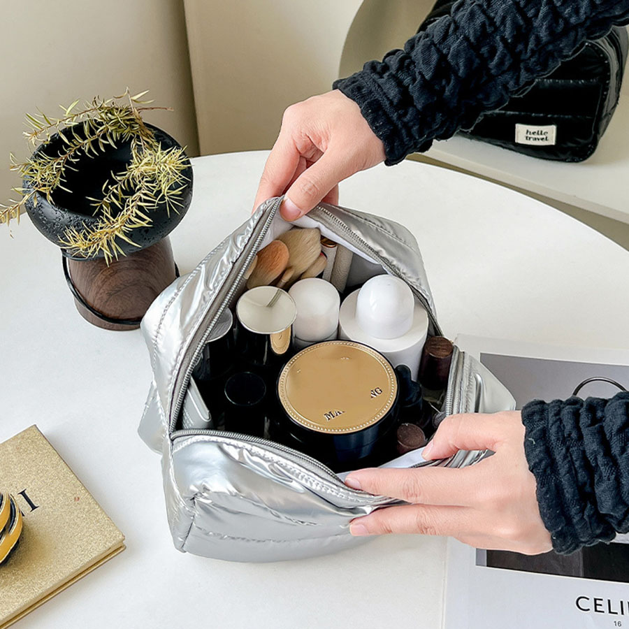 Make-uptas met grote capaciteit Cosmetische tas Toilettas Waszak Draagbare opbergtas Reisorganisator