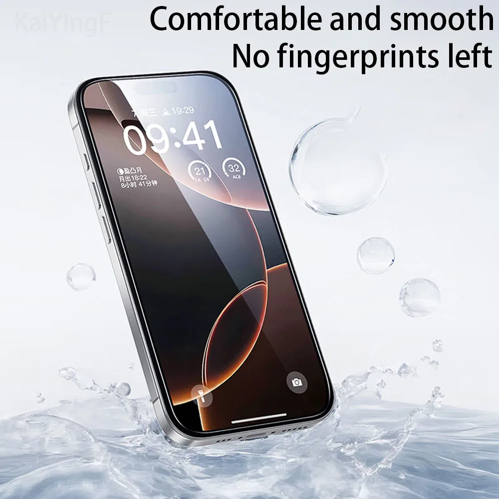 4 Stücke Volle Abdeckung Gehärtetes Glas Für iPhone 17 16 15 14 13 12 11 Pro Max Displayschutzfolie Für iPhone 7 8 Plus X XS Max XR Glas