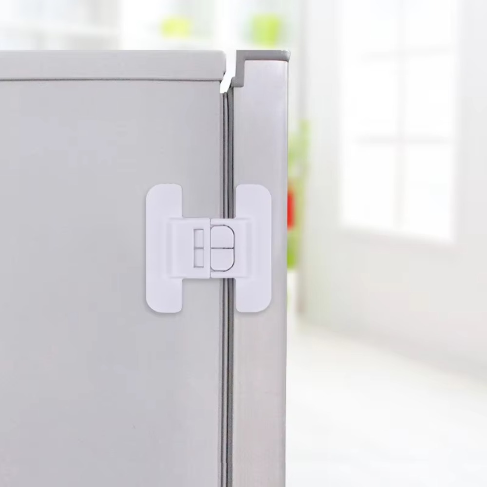 Cerradura de refrigerador de protección de seguridad para niños, muebles para el hogar, ventana, puerta de gabinete, cierre de seguridad antiabierto, dispensador de agua, hebilla de casillero