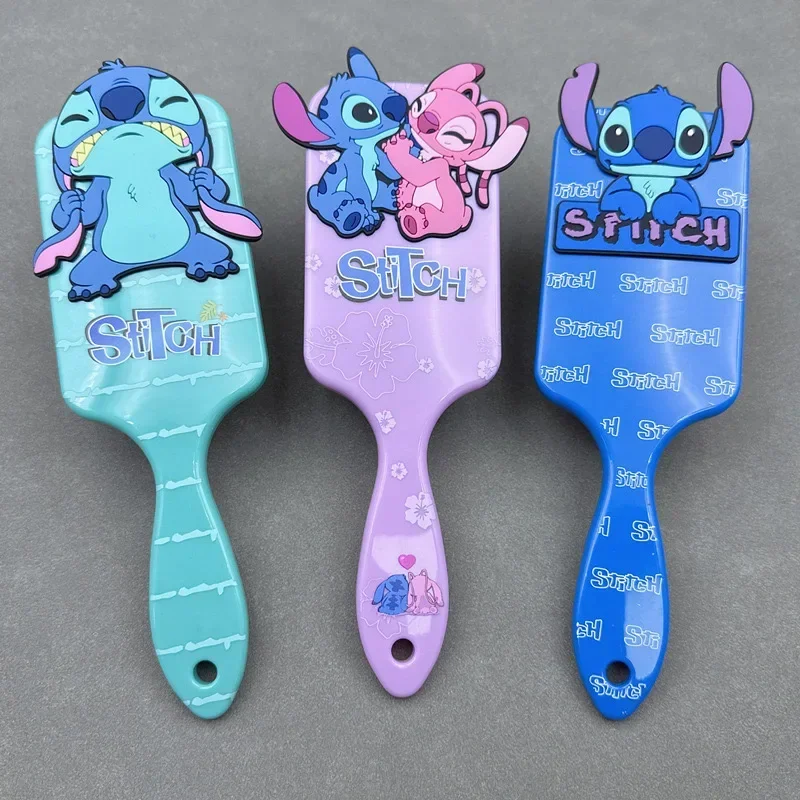Miniso Animation Lilo & Stitch Comb Series การ์ตูน Stitch อุปกรณ์ต่อพ่วง Air Cushion หวีนวดเด็กสาวนักเรียนหวี