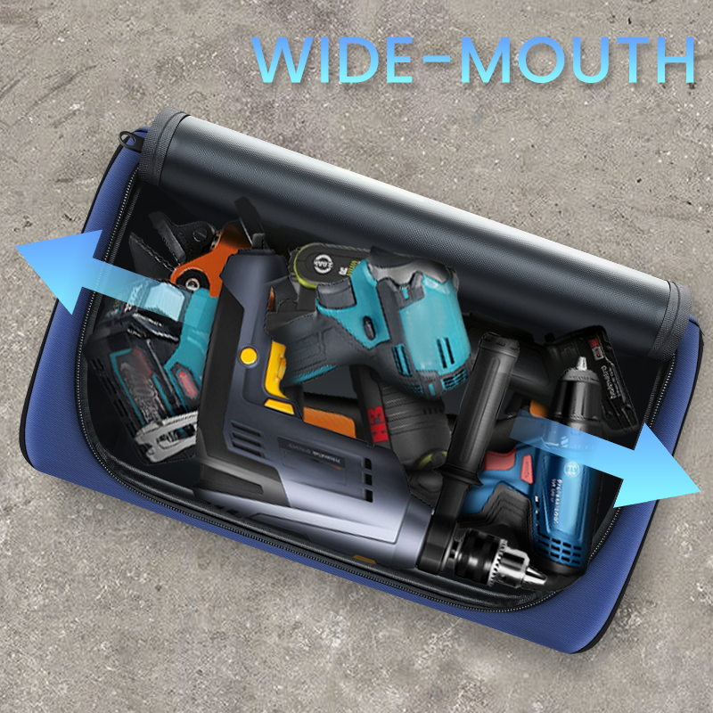 AIRAJ Multifunctionele gereedschapstas Multi-zakken Grote capaciteit Oxford-doek Waterdichte draagbare gereedschapsorganizer Elektriciengereedschap