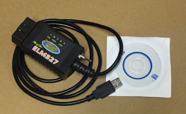 ELM327 USB с функцией интерфейса переключателя, красная плата CH340+25K80