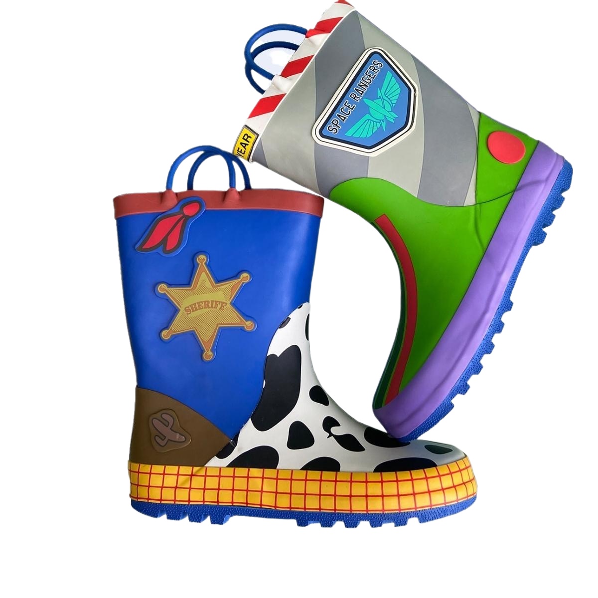 Disney Cartoon Kids Toy Story kalosze studenckie kalosze modne buty dziecięce antypoślizgowe krótkie buty