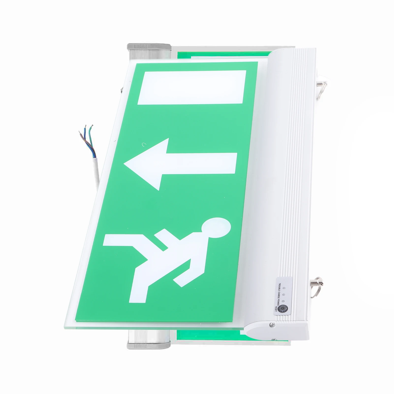 ZK40 Acrylic LED Emergency Exit Lighting Sign Safety Evacuation Indicator Light 110‑220V
