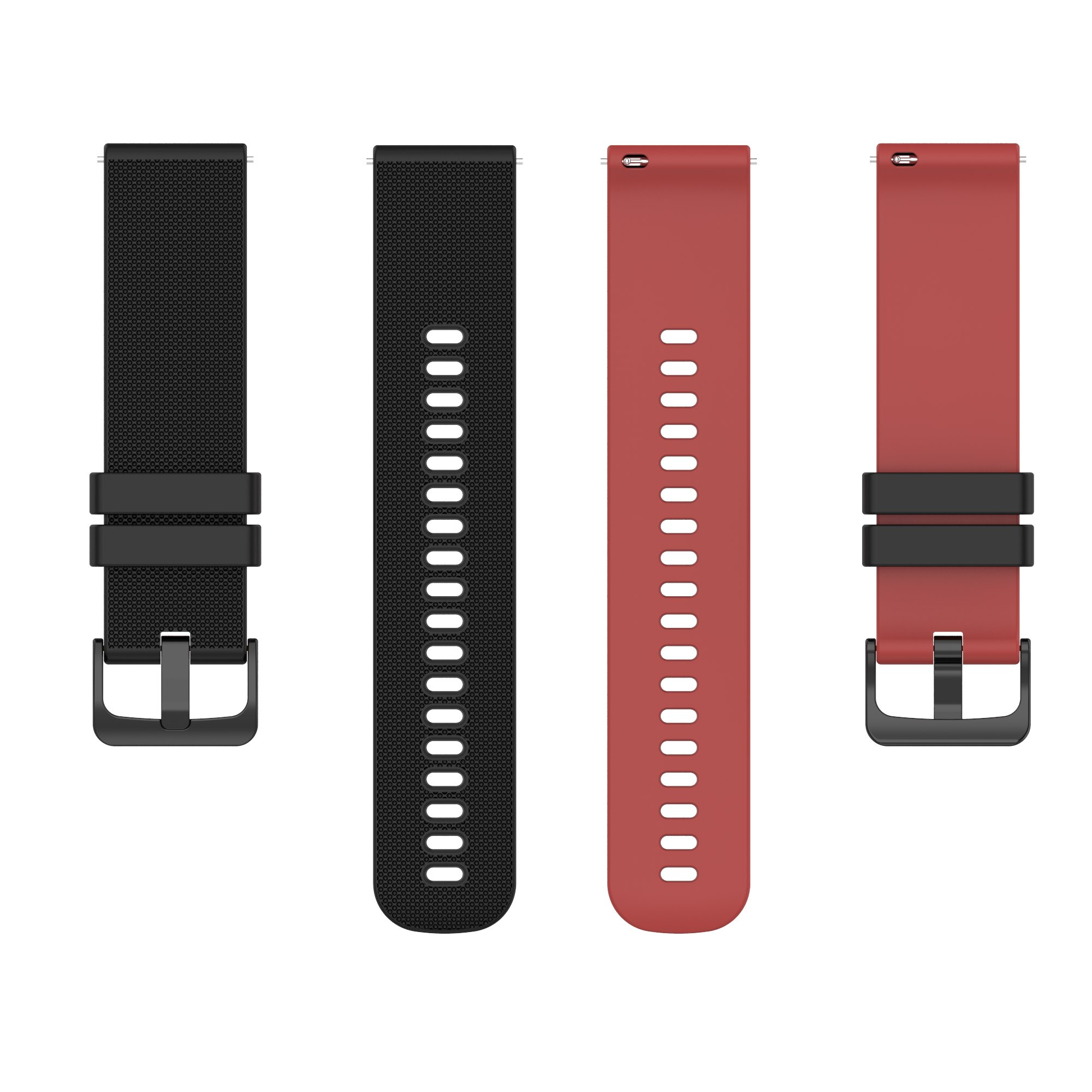 Silicone Watch Band 20mm 22mm Watch Strap for Samsung Galaxy Watch Accessories Replacement for Huawei Amazfit Xiaomi Watchband