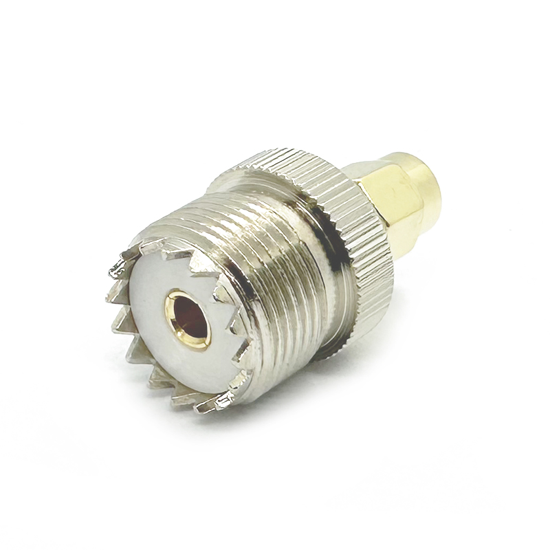 SMA UHF Koaxial-Adapter-Kit PL-259 SO239 männlich weiblich auf SMA-Koax-Stecker mit geringem Verlust für CB-Radio