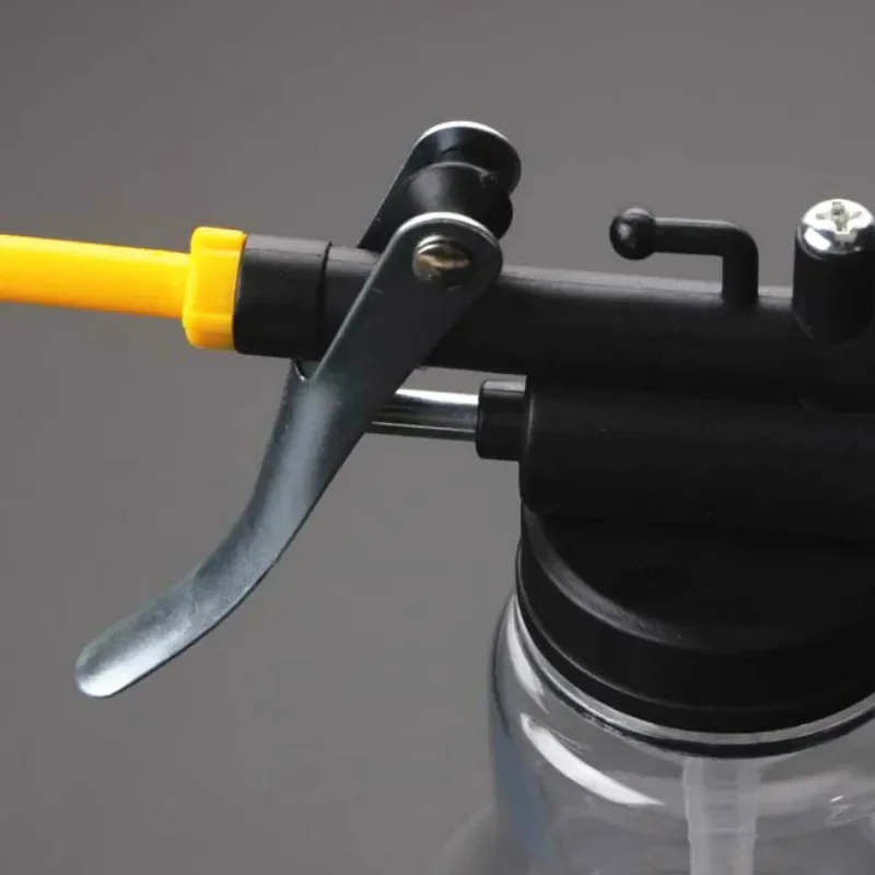 1 Tinh Dầu Có Thể Oiler Tăng Áp Suất Cao Trong Suốt 250ML Di Động Bôi Trơn Máy Nhựa Bằng Tay Hấp Dầu Súng Đồng Mềm miệng