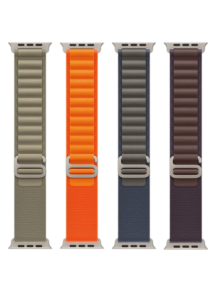 Pasek Alpine Loop do Apple Watch Ultra 3 2, opaska 49mm 45mm 44mm 40mm 41mm 46mm 42mm 44 mm, bransoletka do iWatch Series 11 10 SE 9 8 7