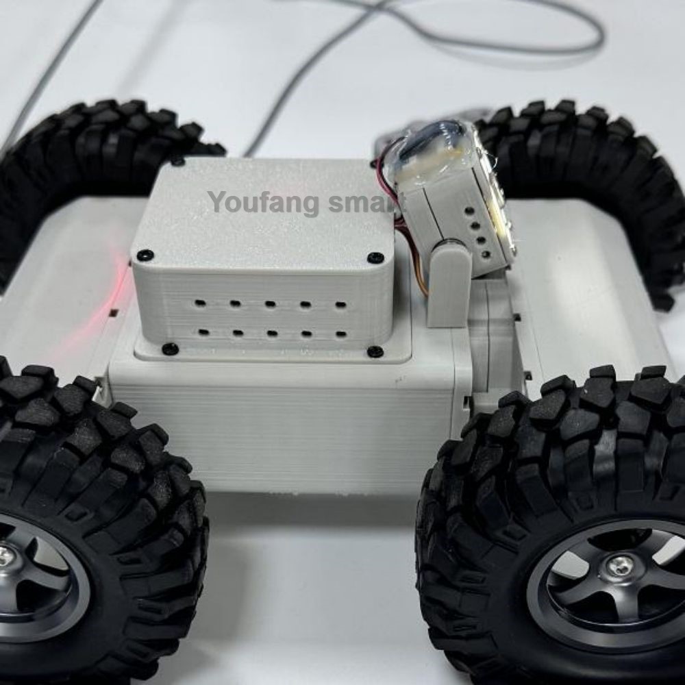 4WD Roboter Auto Gewinde Pipeline Roboter Decken loch Aufklärungs fahrzeug Video 100m Kabel Getriebe RC Tank mit Griff