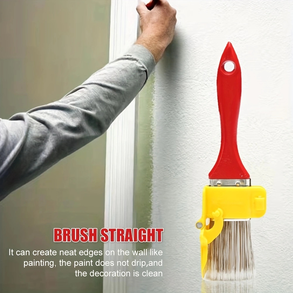 Edger Kwast Duurzaam Lichtgewicht Clean Cut Schilderborstel met Houten Handvat DIY Tool voor Frame Muur Plafond Randen Trim