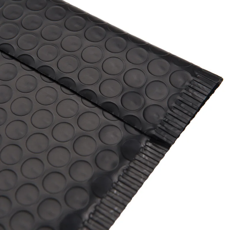 50pcs สีชมพู Bubble Envelope Bag POLY Mailer Self Seal Mailing Bags เบาะซองสําหรับนิตยสารเรียงราย Mailer สีเหลืองสีดําสีฟ้า