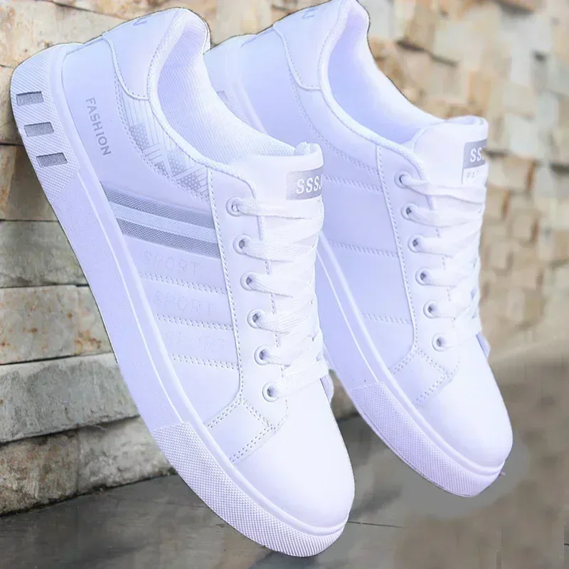Zapatos deportivos informales para hombre, antideslizantes, resistentes al desgaste, transpirables, con amortiguación, diseño de bloqueo de Color, zapatos deportivos informales versátiles
