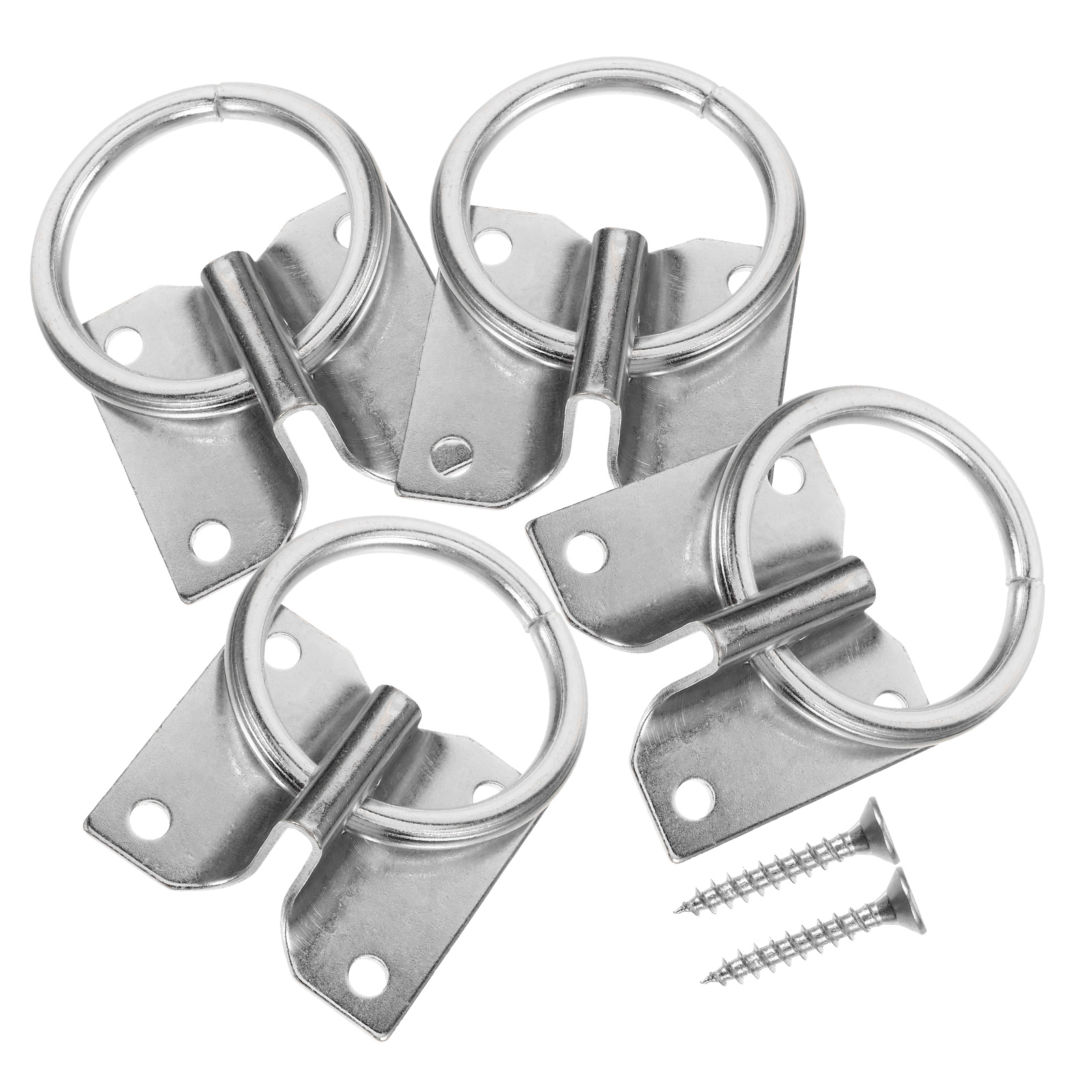 4pcs Horse Tie Ring Fasteners Equestrian Hooks Horse Safe Tie Blocker Ring Horse Training Equipment Accessories
