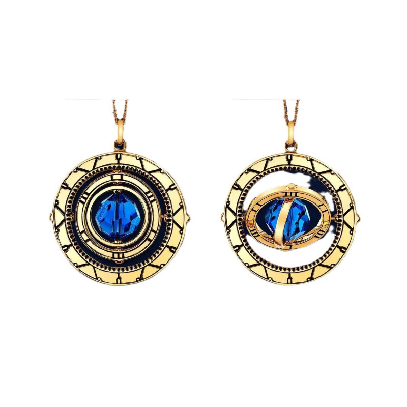 League of Legends Battle of Two Cities Hex Crystal Rotating Necklace Peripheral Exquisite Fashion Versatile Personality Necklace
