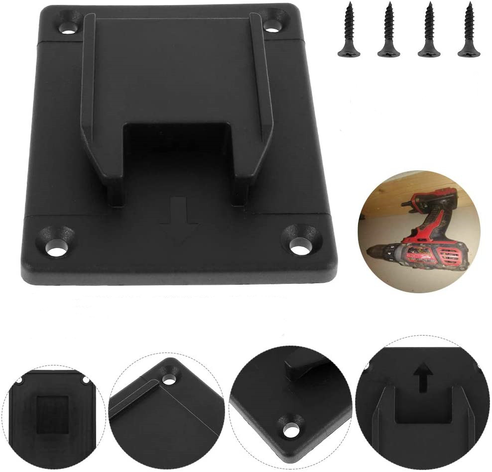 1pcs Wall Mount Machine Storage Rack Electric Tool Holder Bracket Fixing Devices Fit For Makita Bosch Dewalt Milwaukee Tool Base