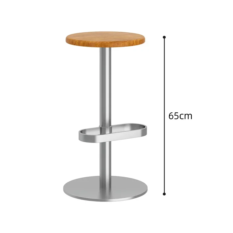 Minimalist Modern Designer เก้าอี้บาร์ Nordic แต่งหน้าความงาม Elegant เคาน์เตอร์ Barstools ร้านอาหาร Chaise Garden เฟอร์นิเจอร์