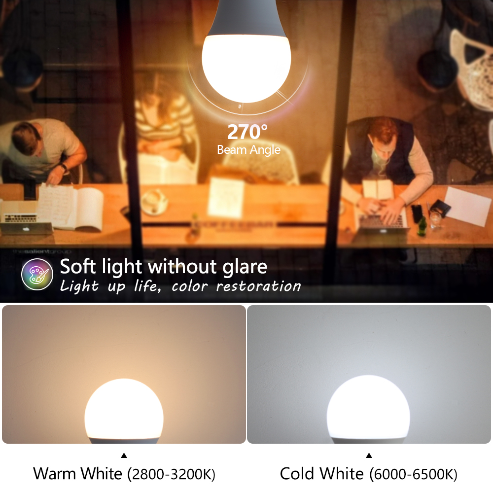 E27 LED Bulb Smart IC Energy Saving Light 220V-240V High Brightness Indoor Home Lighting Ampoule Bombilla Lampada Projector Lamp