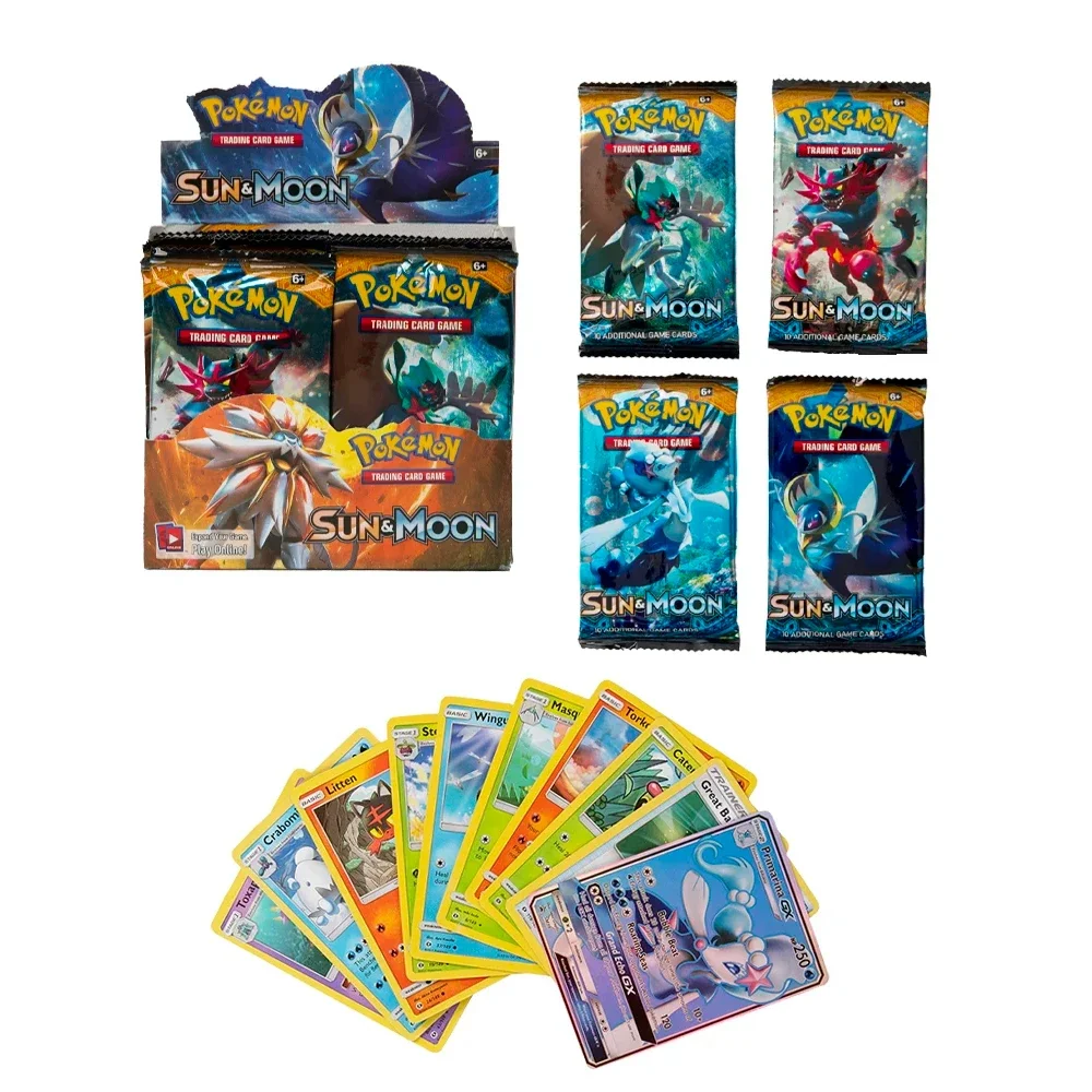 Englische Version Pokémon-Karte TCG: 324 Stück Scarlet & Violet Obsidian Flames Evolutions Booster Box Pokemon-Karten 36er-Pack Box Geschenke