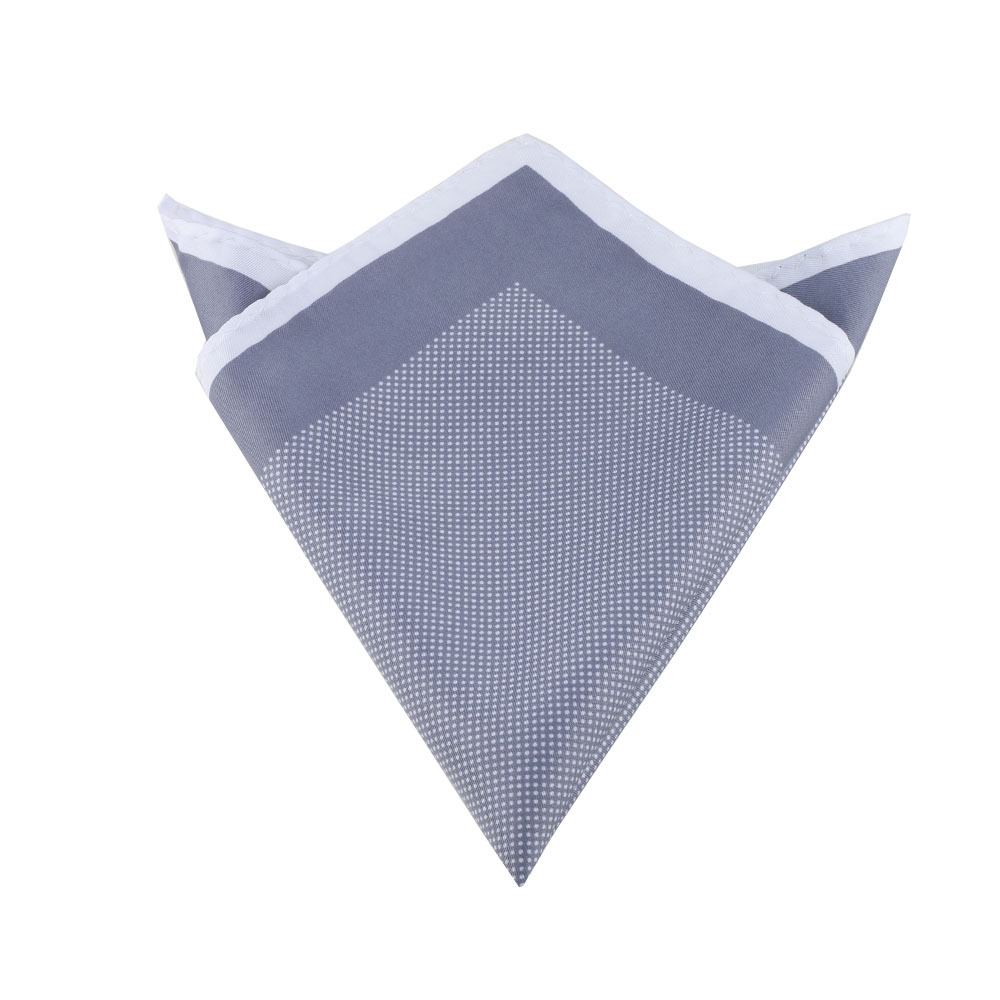 メンズスクエアヴィンテージシルクハンカチ,カシミア水玉模様のハンカチ,日常着,特大,34cm