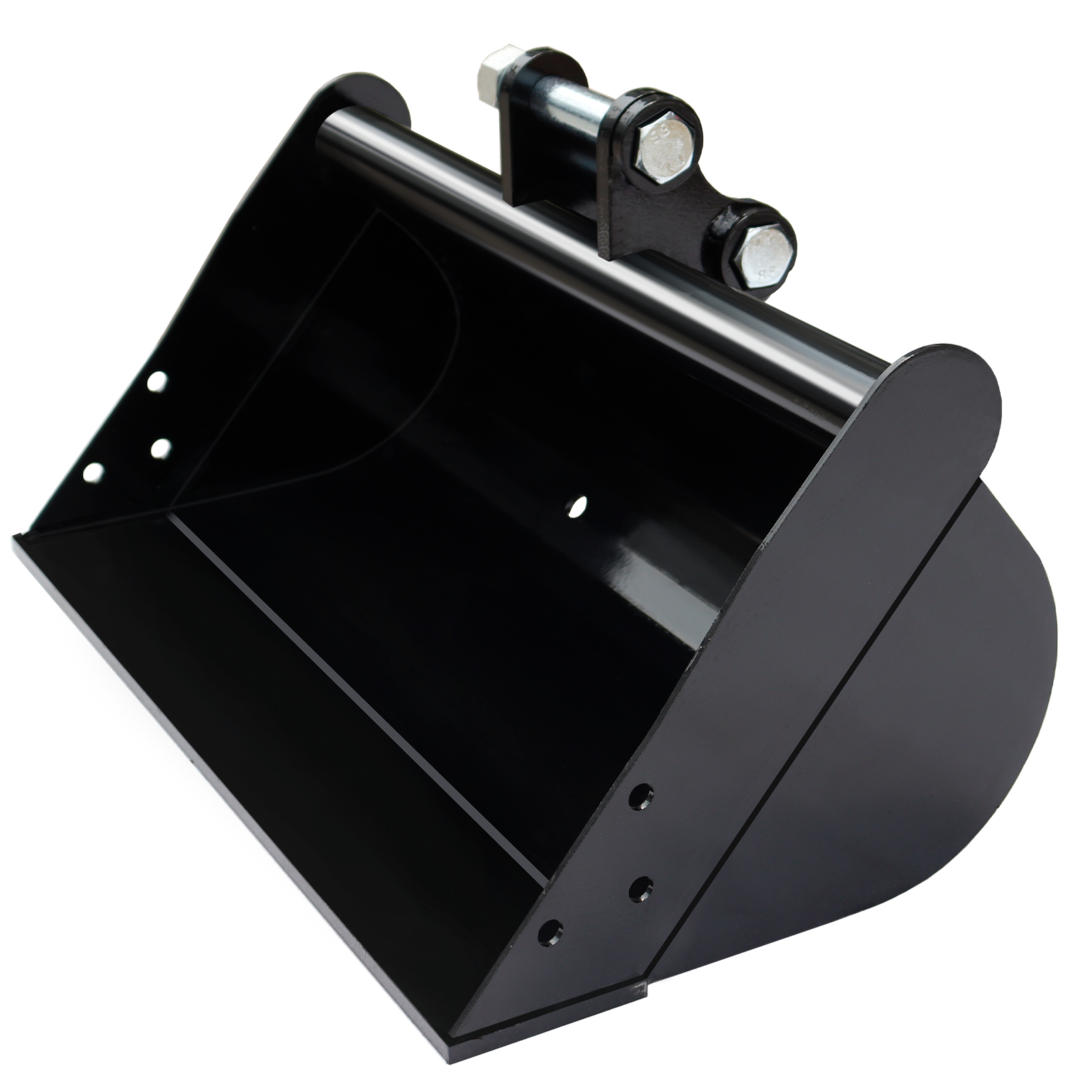 Duitsland Voorraad 500/800/1000mm Platte Emmer Graafmachine Attachment Tandeloze Emmer voor 0.8-1.5 ton Mini Graafmachine Gratis Verzending