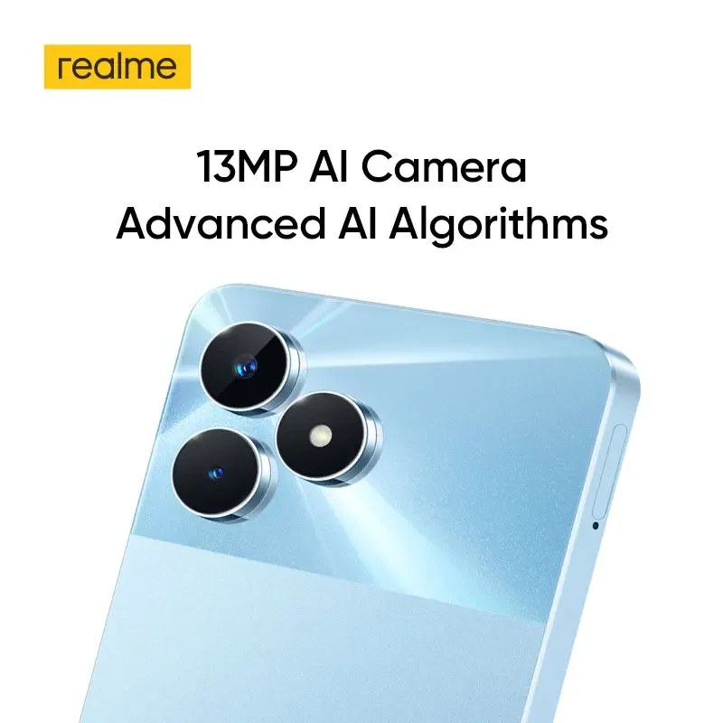 Realme note 50 6.74 ''90hz tela grande 13mp ai câmera ip54 à prova dip54 água 5000mah carregamento rápido poderoso chipset de 8 núcleos novo