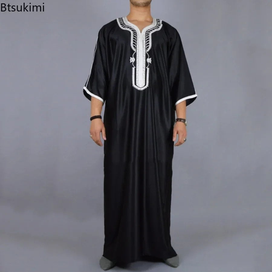 男性用アバヤジュバトーブ,イスラム教徒の服,カフタン,パキスタン,新しい,2020