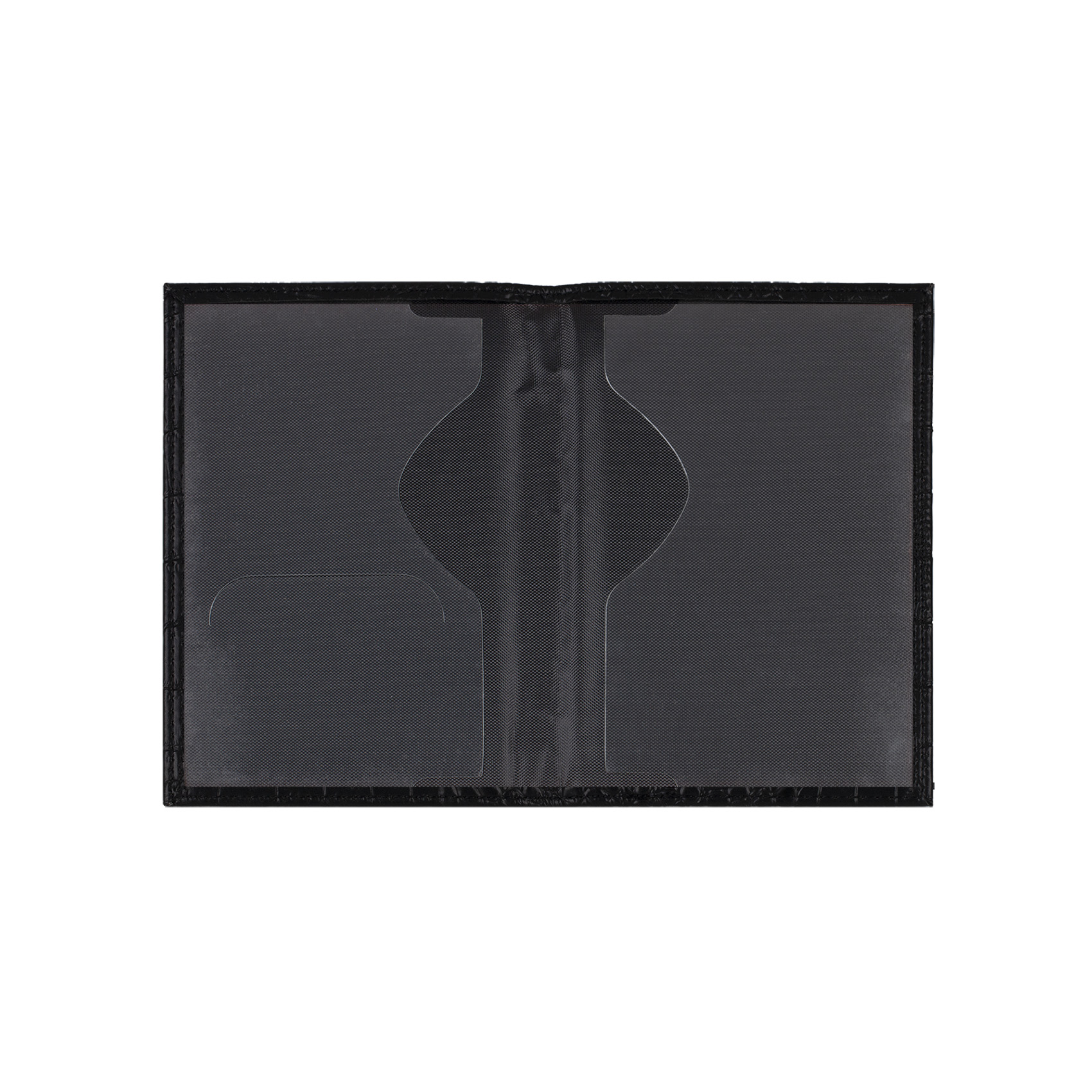 Porta-passaporte de viagem de couro PU de crocodilo, capa de passaporte minimalista para mulheres e homens, acessórios de carteira de viagem fina