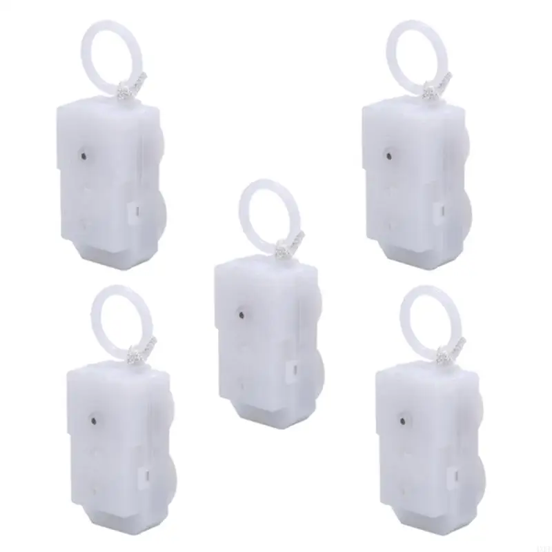 4XFE Mini Đồng Hồ Cánh Cơ Chế Chuyển Động 5 Nhựa Dễ Dàng Lắp Đặt Cho Handmade Dự Án Sang Trọng Đồ Chơi Thủ Công Phụ Kiện