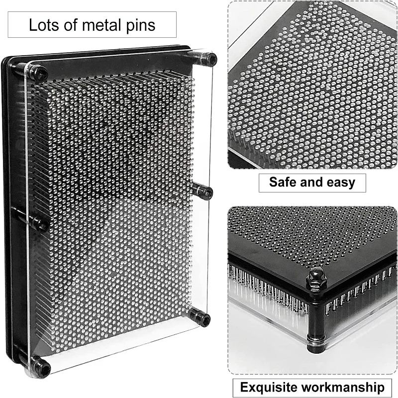 3D Handprint Ấn Tượng Điêu Khắc Nhân Bản Đồ Chơi Kim Loại Pin Nghệ Thuật Bàn Đồ Chơi Bảng Trò Chơi Cảm Giác Fidget Đồ Chơi Quà Tặng Cho Các Bé Trai bé Gái