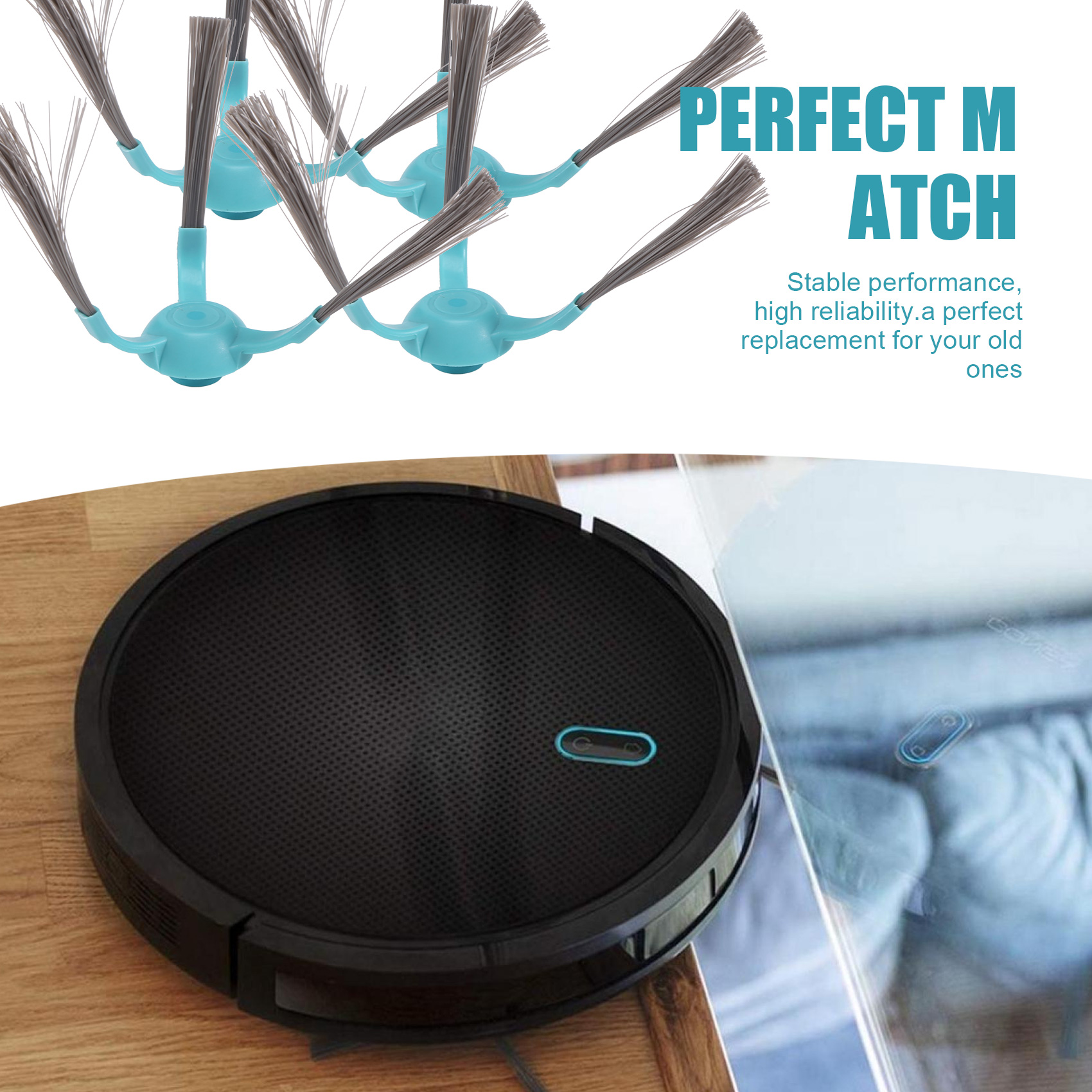 เปลี่ยนแปรงด้านข้างสําหรับ 4090 3090 5090 6090 แปรงมุมหุ่นยนต์เครื่องดูดฝุ่นอุปกรณ์เสริม