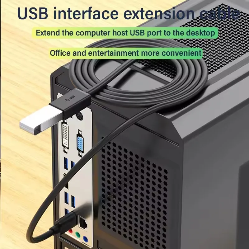 USB 3.0 Extension Cable Male to Female 5Gbps Data Cord USB3.0 Extender for PC PS3 Laptop to U Disk Smart TV USB Cable Extension