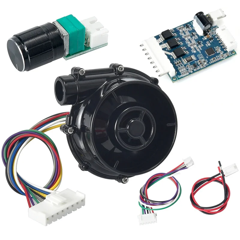 -HOPE 24V Vzbot Hevort 3D 프린터용 브러시리스 원심 공기 송풍기 WS7040-24-V200 BLDC 송풍기 팬 6.5Kpa