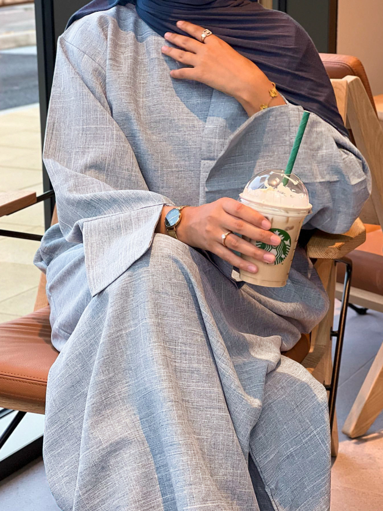 Abaya musulmana de manga dividida Eid para mujer, Vestido largo de oración de ramadán de Marruecos, Abayas, Kaftan islámico, túnica larga Árabe de Dubai