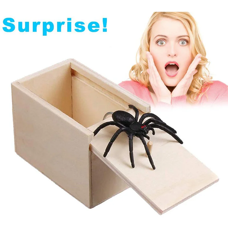 Funny Scare Wooden Box Prank Hidden In Interesting Trick Joke Props For Surprising