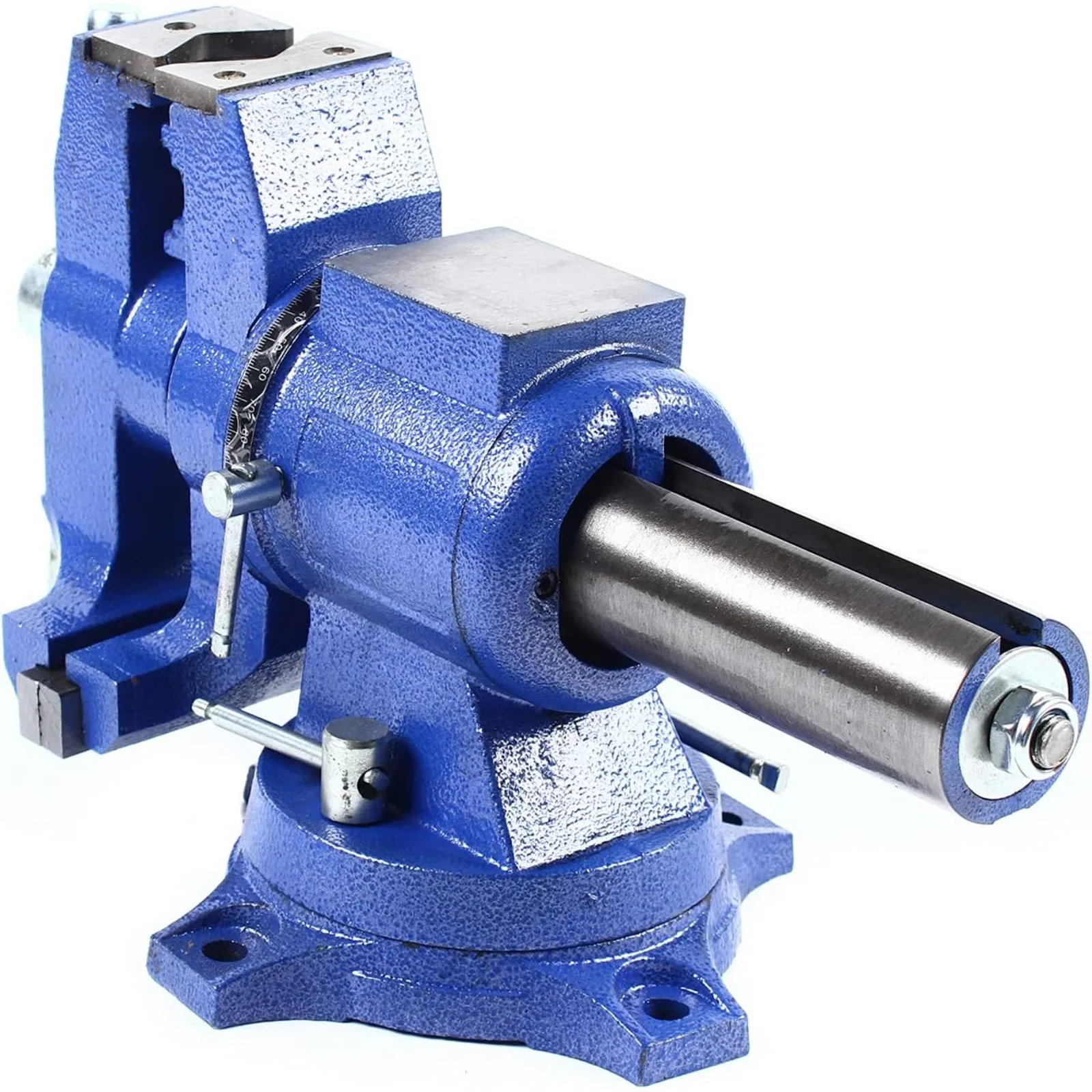 Étau d'établi durable – 360 °   Taraud rotative et réglable, haute force de serrage