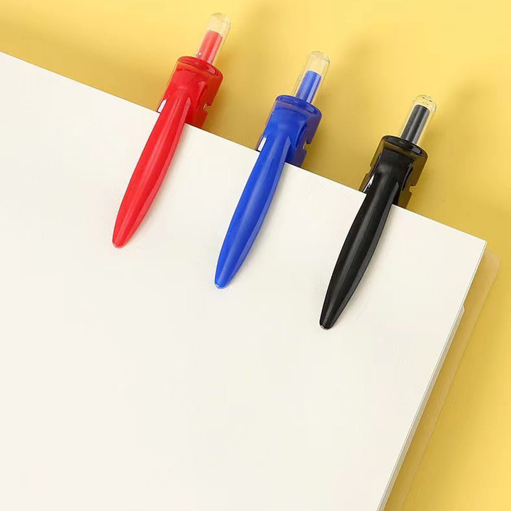 13Pcs Set Ballpen Retractable Gel Pens Black Red Blue Ink 0.5mm Ballpoint Replaceable Refills Office School Supplies Stationery