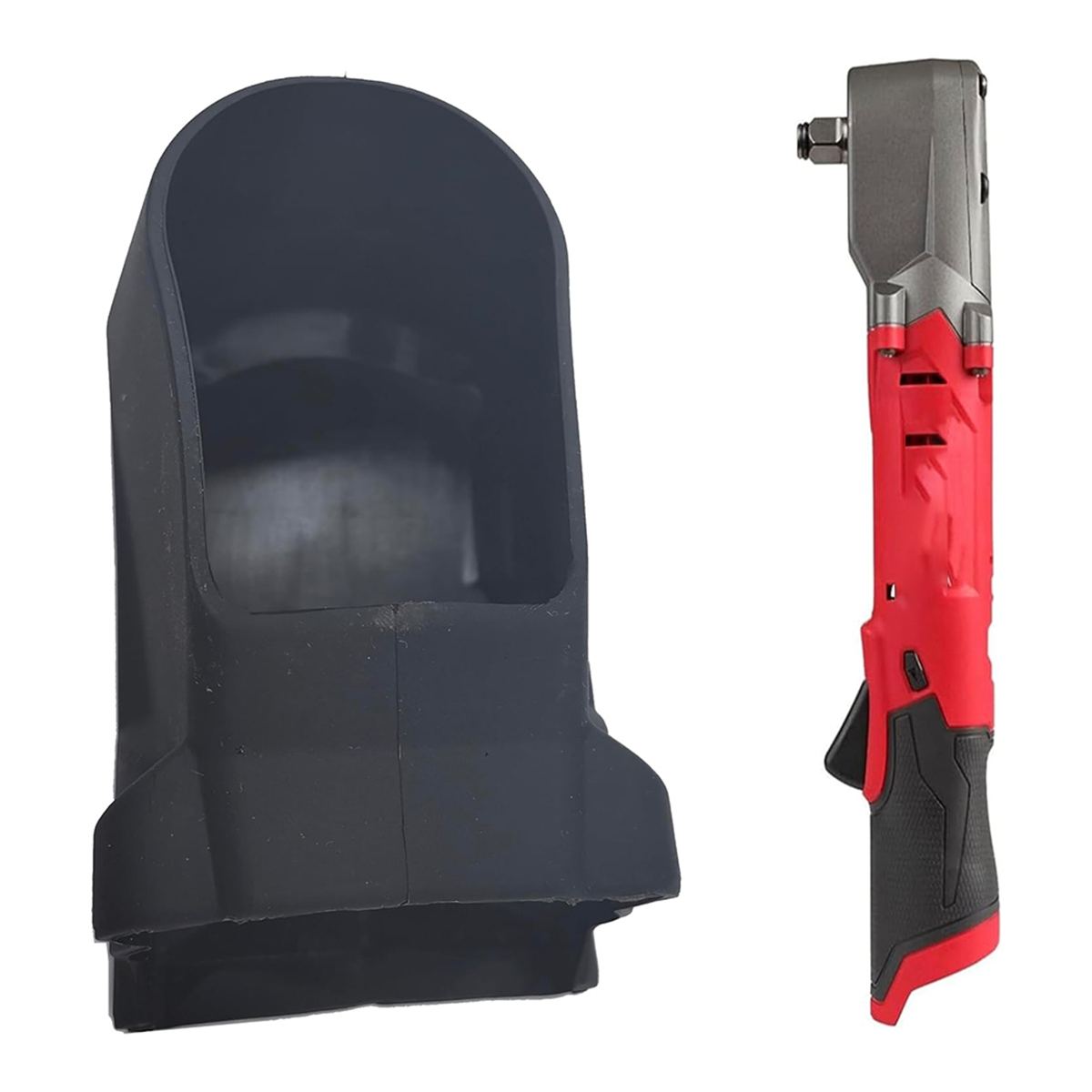 BABQ 49-16-2564 Right Angle Impact Wrench Protective Rubber Boot Fits for Milwaukee M12 2564-20 2565P-20