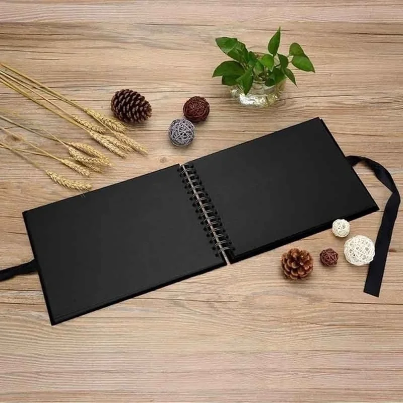1PC 사진 앨범 스크랩북 종이 DIY 공예 앨범 결혼 기념일 선물을위한 스크랩북 그림 앨범 메모리 책