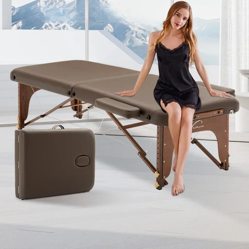 プロのポータブルマッサージストレッチャー折りたたみベッド美的美容ソファスパストレッチャーMobiliarioパラサロンデベレーザ