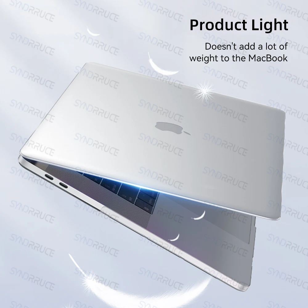Funda de portátil para MacBook Pro 14,2 A2442 A2779 Pro 15,4 16 16,2 Mac book Air 13,3 M2 13,6 A2681 TPU funda suave accesorios