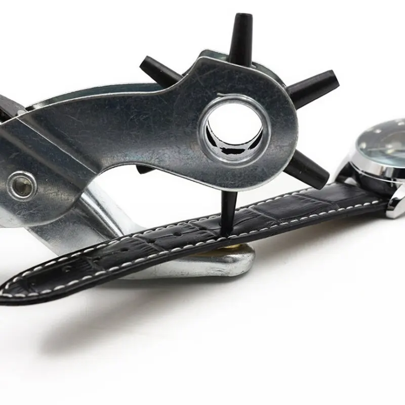 Profissional Couro Punch Tool, Multi Function Alicates, Cinto, Relógio, Correias, Bolsa