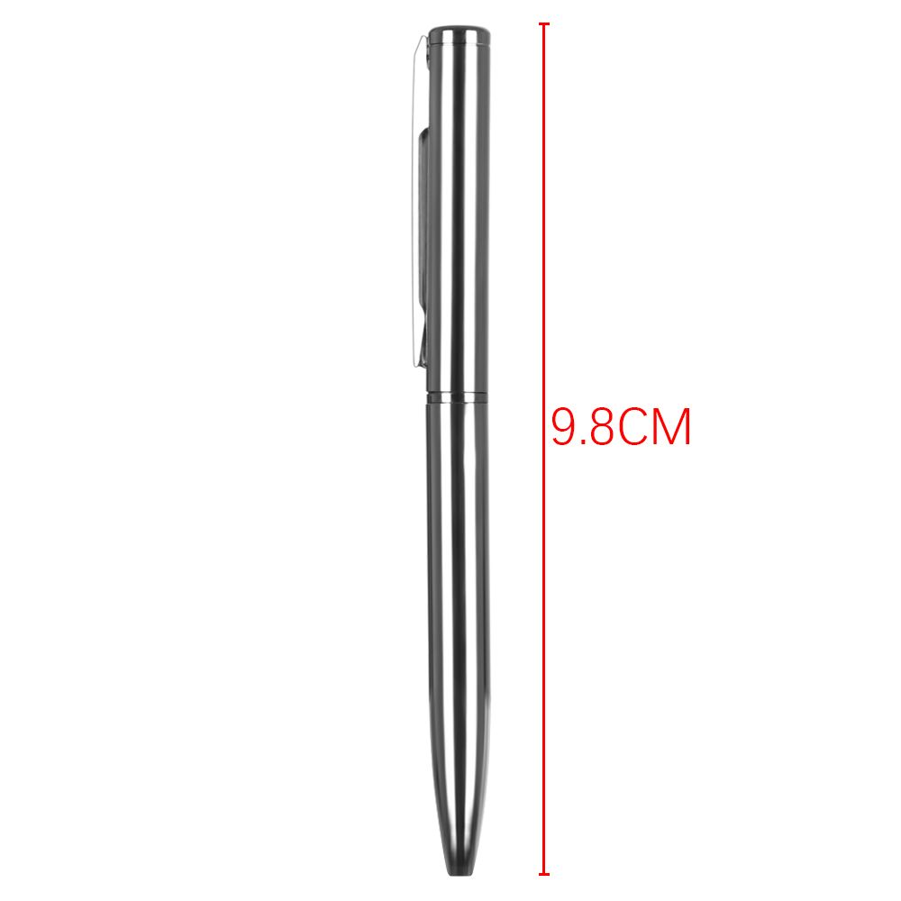 1 шт. мини-портативная металлическая шариковая ручка на воде, несколько цветных стержней, ручка для подписи, рекламная ручка, офисные школьные принадлежности