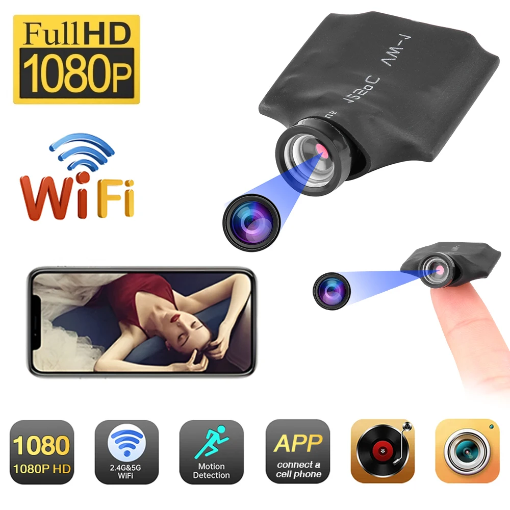1080P HD P2P Camera DIY WIFI IP Mini Camera Module Motion DV Video Recorder Home Security Mini Camcorder Remote Control Cameras