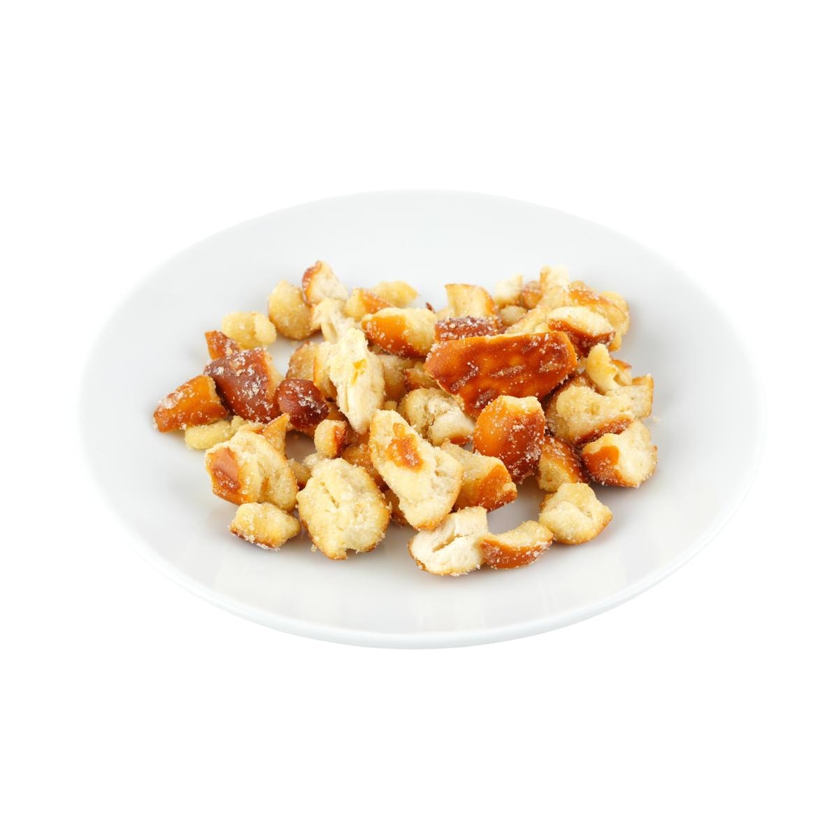 [2Packs 10Pieces] ChaYanYueSe Pretzel Crispy Bread Cubes 1.23 oz*5Pcs*2Packs