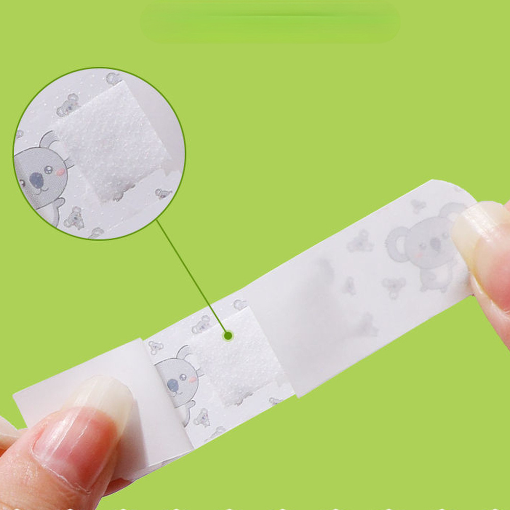 100/120/160 pçs à prova dwaterproof água bonito dos desenhos animados bandagens adesivas hemostasia kit de primeiros socorros de emergência para crianças aleatórias