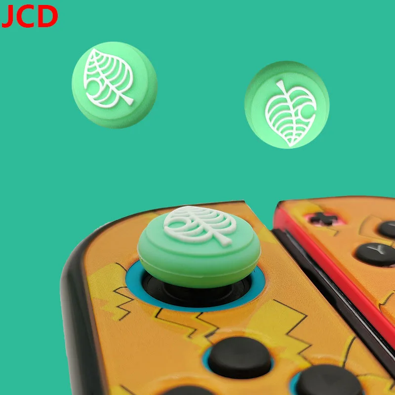 Cappucci per impugnatura per pollice in gomma siliconica da 4 pezzi per Nintendo Switch Lite OLED Joy-Con Controller Joystick Cap Enhancer