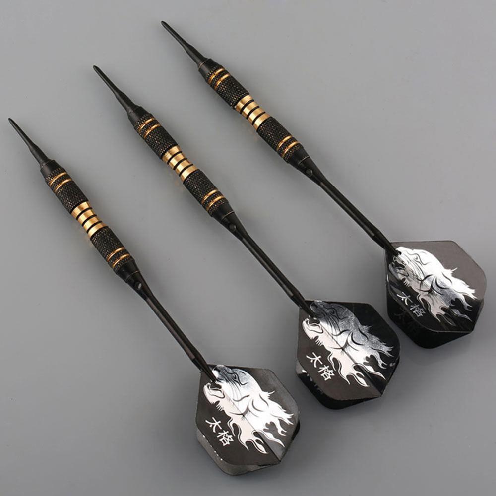 3 teile/satz Sicherheit Weiche Professionelle Indoor Weiche Spitze Darts Set Für Indoor Elektronische Dartscheibe Spiele Sicherheit Weiche O5T8